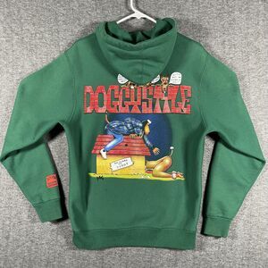 Death Row Records Shoe Palace Hoodie Mens Medium Green Doggystyle Snoop Dogg